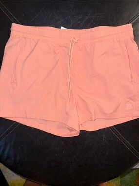 Avalanche Coral Pink Athletic Drawstring Shorts NWT size large
